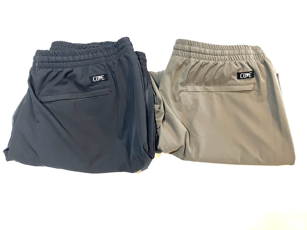 2 Cove USA 38x28 Performance Joggers Men's Elastic Waistband Comfort Pants
